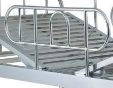 Stainless Steel One Function Hospital Bed