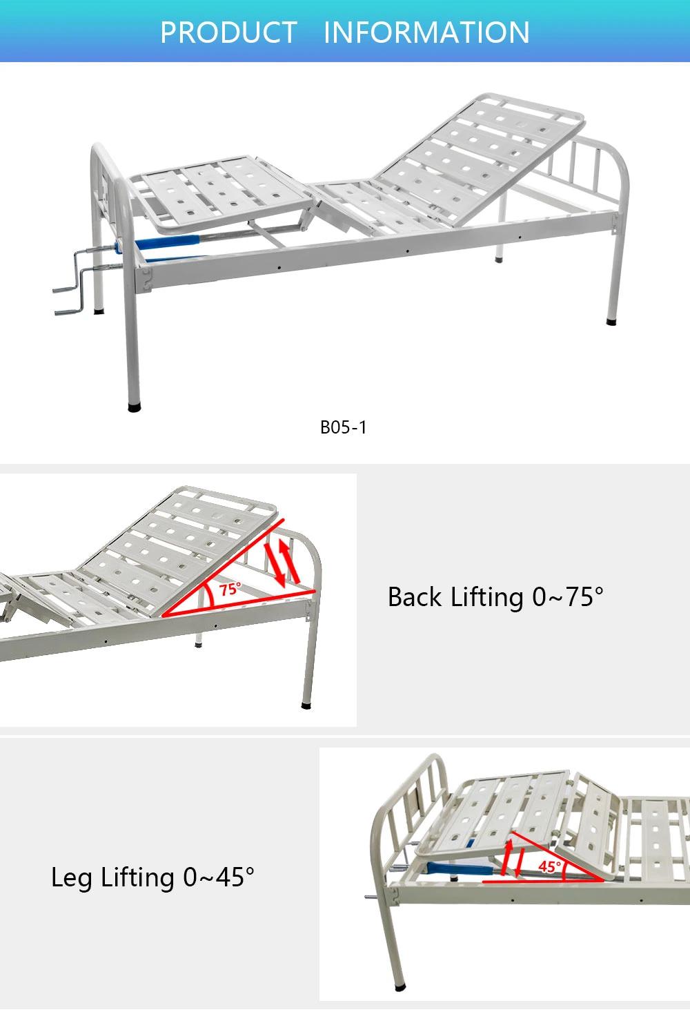 Durable Manual Hospital Patient Bed for Sale B05-1