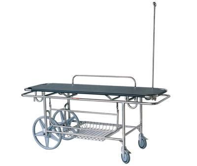 Hospital Bed Medical Stainless Steel Transport Stretcher