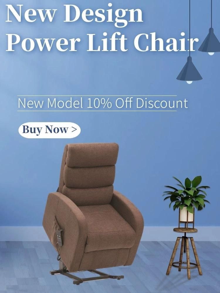 Jky Furniture Fabric Electric Mobility Riser Lift Recliner Chair with Massage Function for The Elderly Person