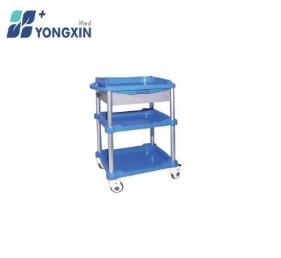 Yx-Mt750d3 Hospital Equipment ABS Medicine Trolley