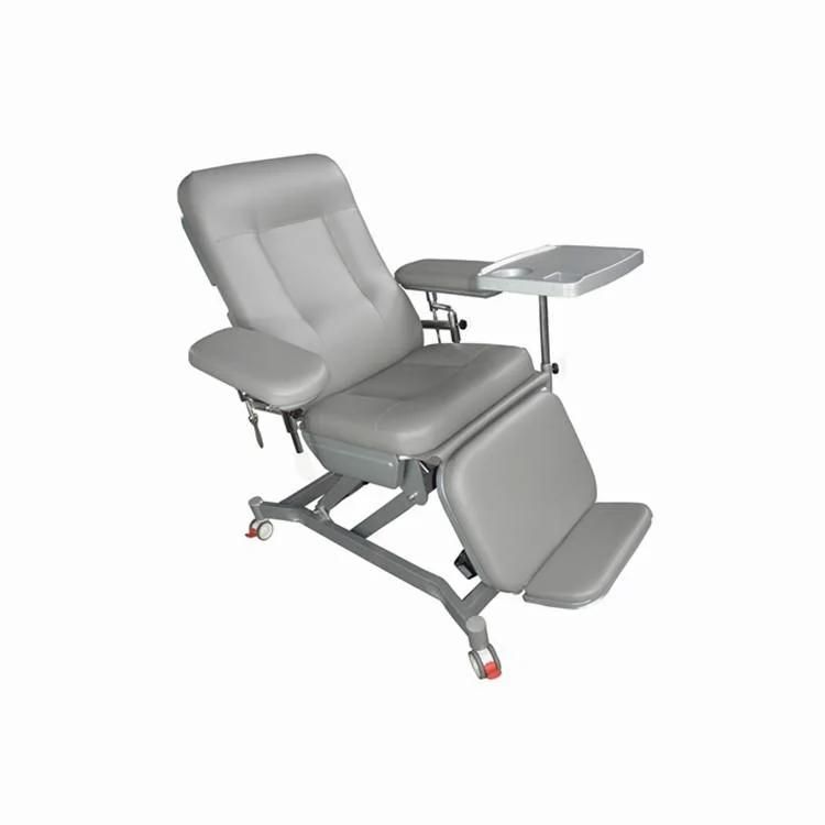 Mt Medical High Quality Hospital Electric Height Adjustable Dialysis Blood Drawing Collection Chair