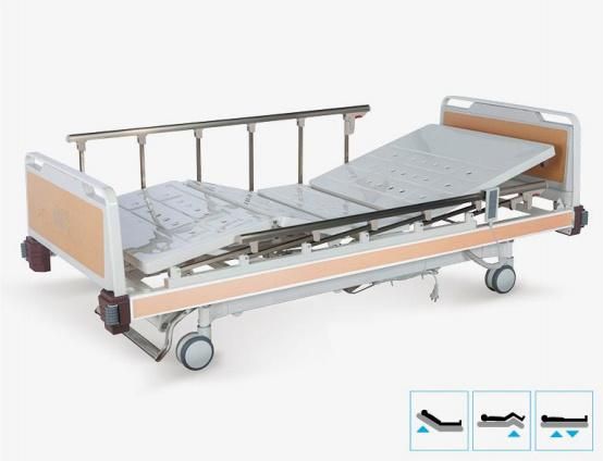 Factory Supply Adjustable Three-Function Electric Nursing Patient ICU Bed