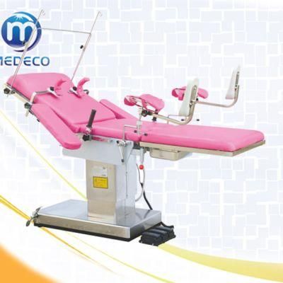 Hydraulic Electrical Control Female Gynecological Obstetric Birth Bed