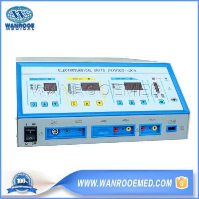 Power-420A Medical Portable Surgical Cautery Diathermy Electrosurgical Unit for Surgery