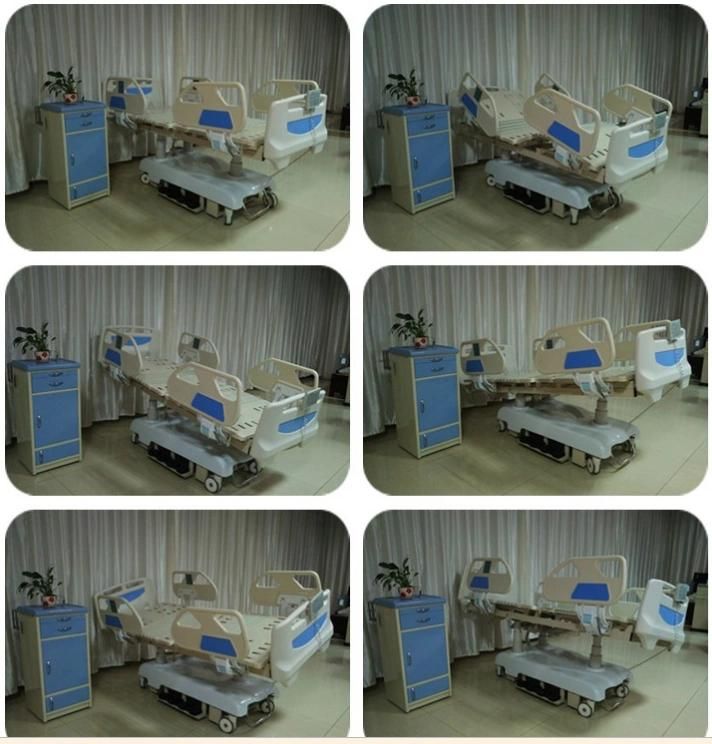 Ward Nursing Equipment High Quality ICU Electric Multi-Function Hospital Bed