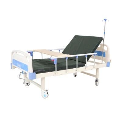 1 Functions Hospital Bed Medical Equipment Manual Hospital Bed From China