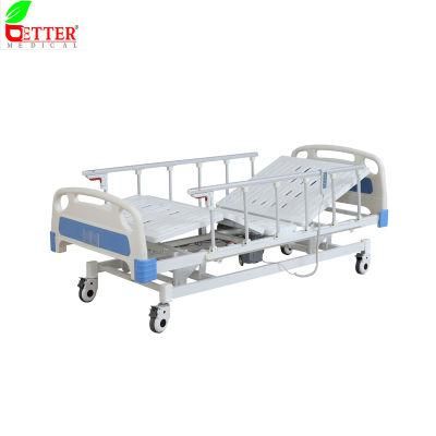 Medical Equipment 3 Function Adjustable Electric Hospital Bed for Patient/Nursing/ICU/Clinic