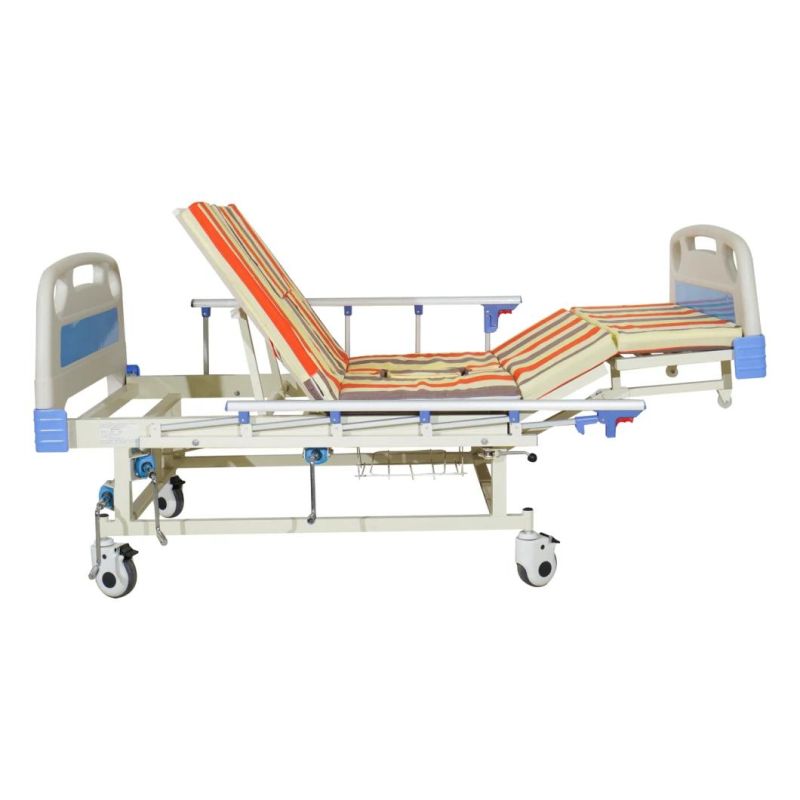 High Quality Electric Nursing Bed for Home ABS Siderail Medical Multi Functions Hospital Bed