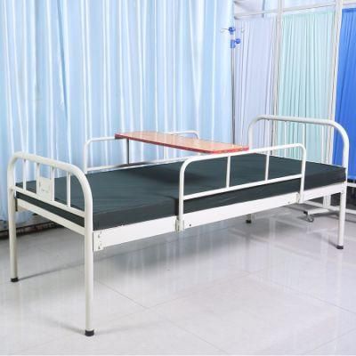B01 ABS One-Crank Normal Flat Blue Hospital Bed