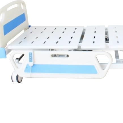 HS5107T Electric 3 Function Patient beds Medical Clinic Hospital Bed - for Home Care Use and Medical Facilities - Easy Transport Casters