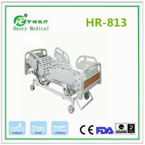 Three Functions Electric Hospital Bed/ Height Adjustment Multifunction Hospital Bed