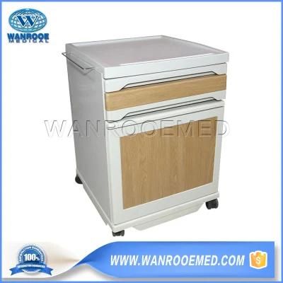 Bc009 Factory Manufacture Wooden Hospital Side Locker Bedside Cabinet
