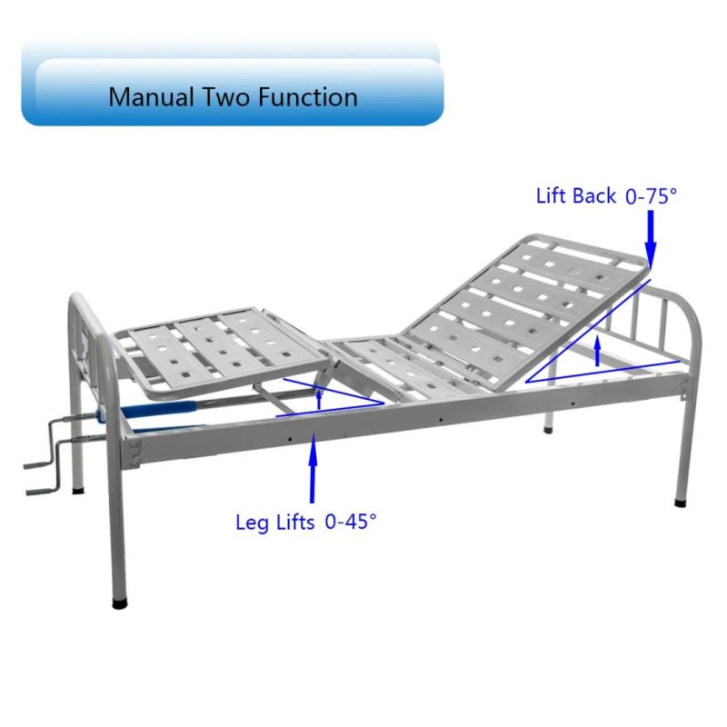 Durable Manual Hospital Patient Bed for Sale B05-1