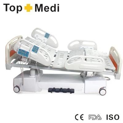 Medical Surgical Equipment Seven Function Adjustable ICU Electric Hospital Bed