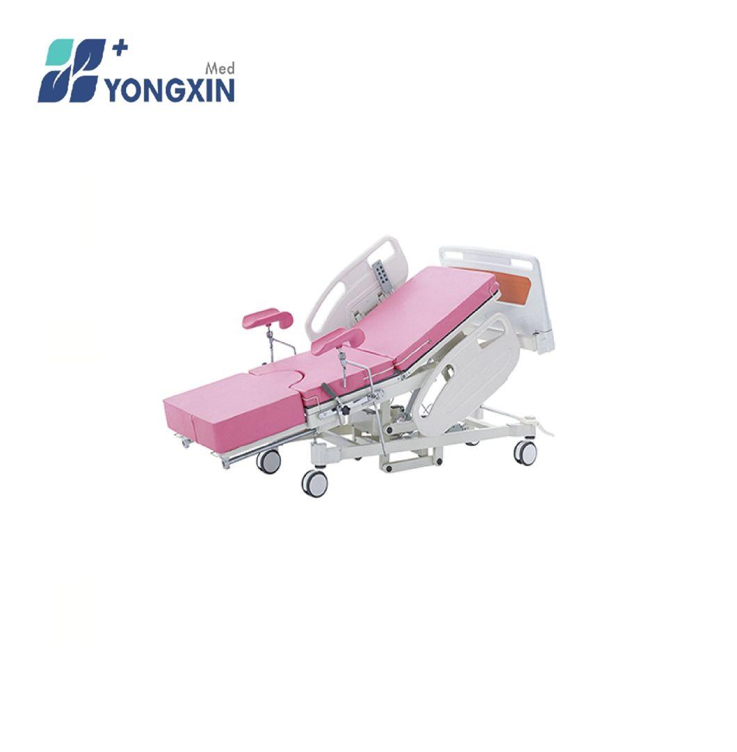 Yxz-B48 Multi-Functional Electric Hospital Delivery Bed, 5 Function Electric Obstetric Table, Motorized Gynecological Bed