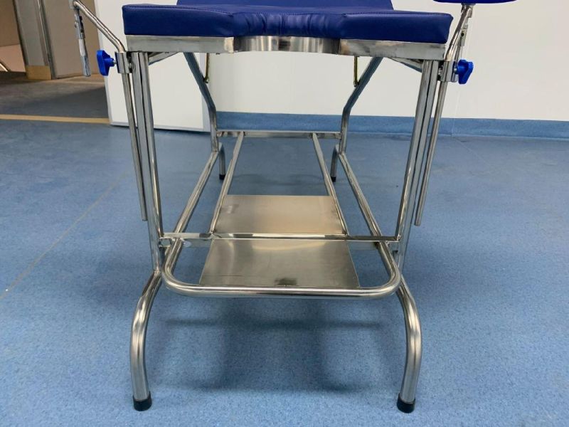 Hospital Furniture Medical Operation Beds Manual Gynecological Delivery Obstetric Examination Bed