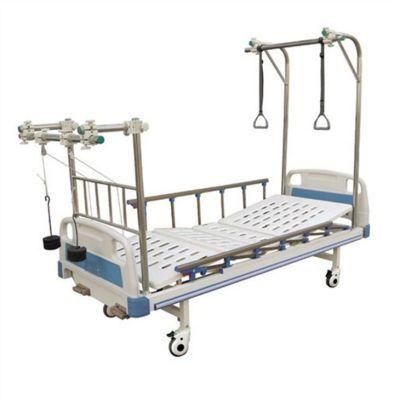 Wholesale Multifunction Hospital Bed Orthopedic Traction Bed with Wheels