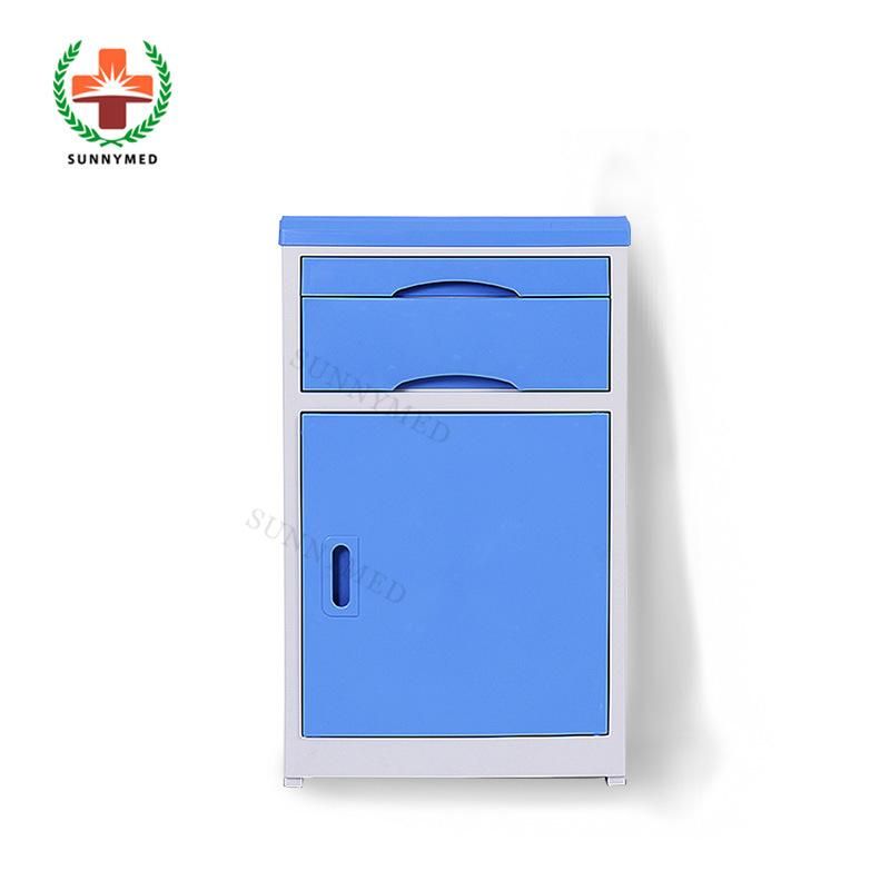 Sy-R074 Hospital Plastic Patient Bed Bedside Cabinet