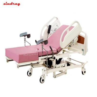High Level Hospital Medical Instruments Products Electric Obstetric Bed