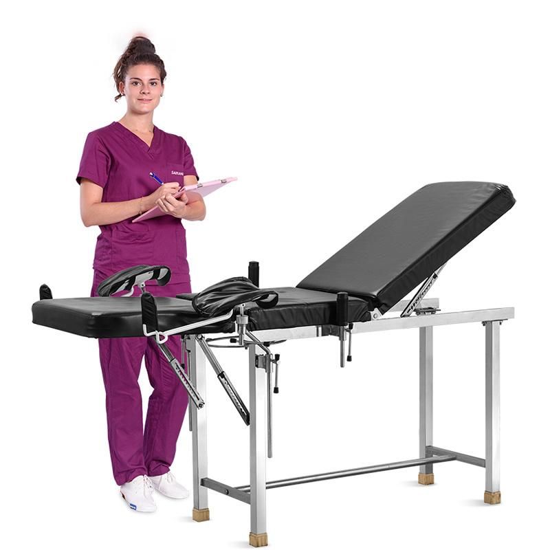 Hospital Medical Device Gynecological Examination Operating Bed Delivery Table Delivery Bed Medical Birthing Bed