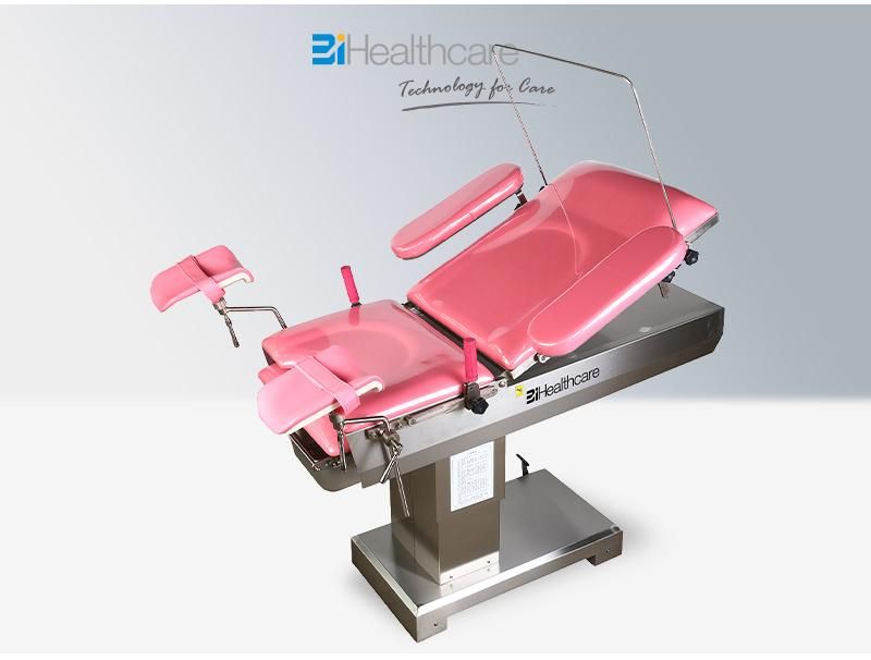 Obstetric and Gynecology Table Electric Stainless Steel Delivery Bed