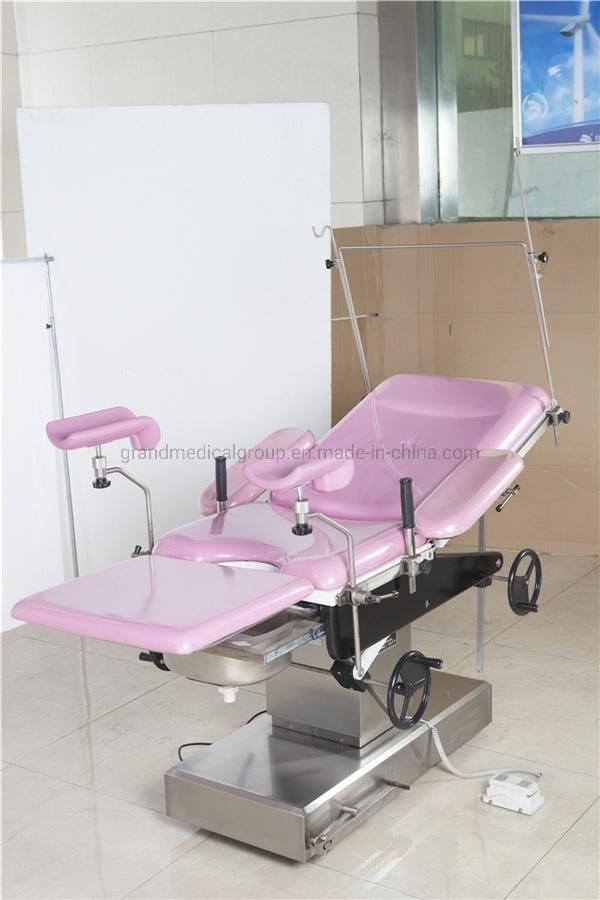 Surgical Table Electrical Hospital Operating Theater Table for Gunecology Baby Delivery Medical Table