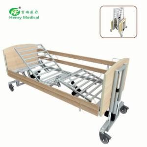 Folding Bed Electric Five-Function Medical Home Care Bed Hospital Bed (HR-863)