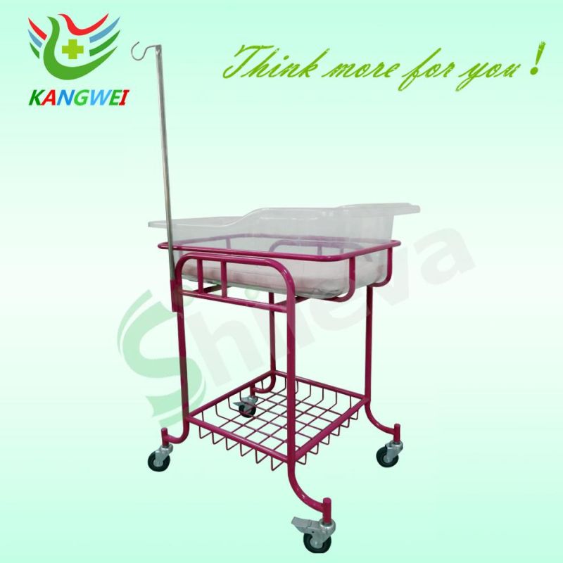 Stainless Steel Medical Baby Bed Baby Cot Hospital Infant Bed