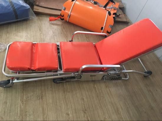 Hospital Furniture First Aid Chair Stretcher Ambulance Auto Loading