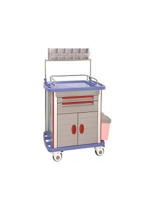 ABS Medical Anesthesia Vehicle Trolley Cart for Hospital