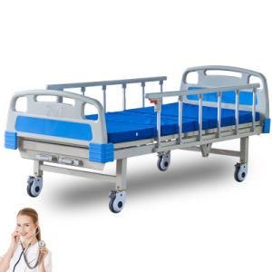 Manual Paramount ICU Bed with Removable Medical Record Table