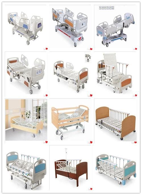 Manual Four Crank Rolling Medical Bed