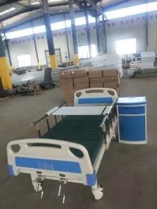 Surgical Hospital Manual 2 Cranks Nursing Bed ICU Bed