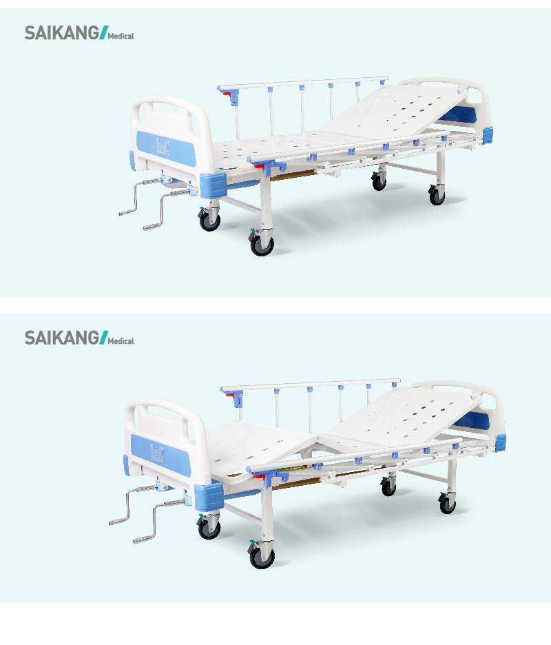 A2K5s (QC) Folding Hospital Clinic Patient Bed for Home Care