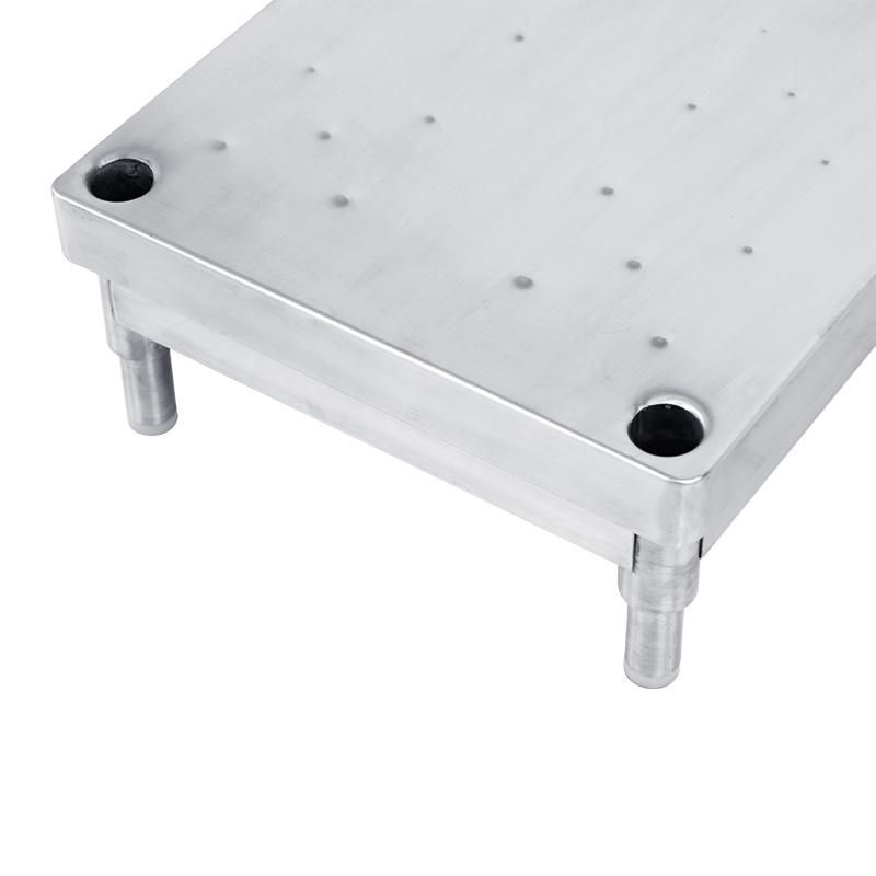 HS5610 Stainless Steel Stackable Clinical Anti Slip Surgical One Single Foot Step Stool for Patients