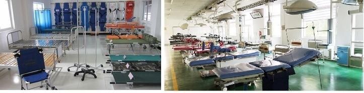 Hospital Stainless Steel Foldable Emergency Rescue Bed / Stretcher (RC-B3)
