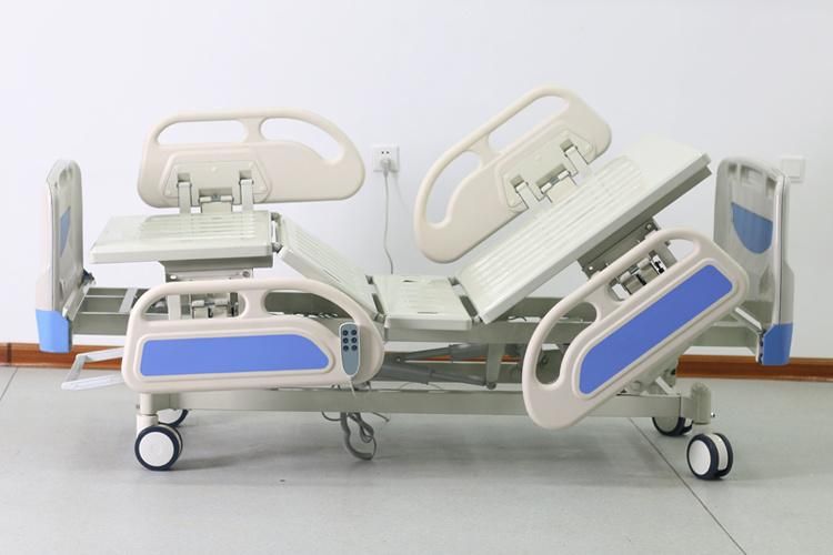 Medical Furniture Equipment Adjustable Electric 3 Function Hospital ICU Electronic Nursing Bed