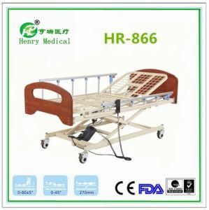 Hr-866 Nursing Care Bed/3 Function Nursing Bed with ISO&CE Certificates