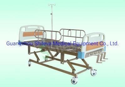 ABS Manual Hospital Bed with Three Cranks Accessory Sell