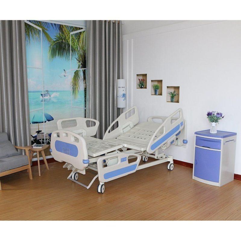 N02 High-End Single Crank One Function Patient Bed/Hospital Bed/Medical Bed Factory