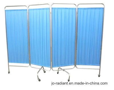 Hospital Furniture Stainless Steel Hospital Medical Folding Screen