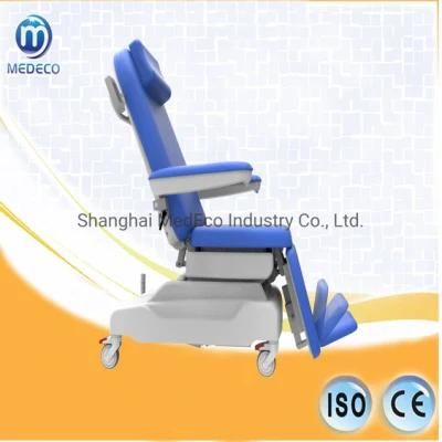 Electric Hospital Dialysis Bed Treatment Hemodialysis Chair with High Quality