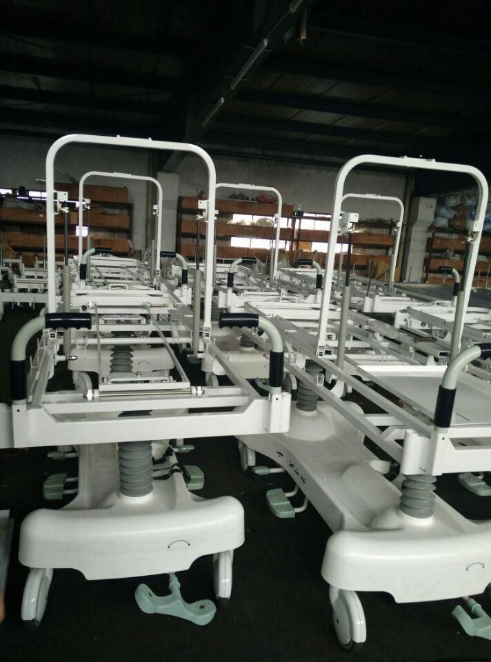 Hospital Bed Medical Stainless Steel Transport Stretcher