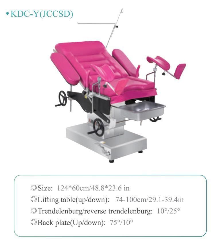 High Quality Hospital Operation Room Equipment Stainless Steel Multifunctional Electric Hydraulic Operating Bed Adjustable Surgical Operation Table [Kdc-Y (JJK)