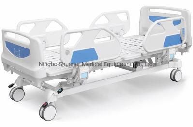 Hot Selling ABS Head Board Electric 3 Function Hospital Bed for Clinc and Hospital