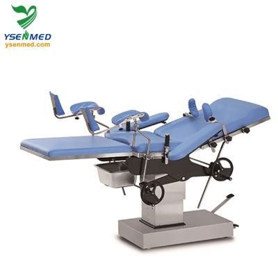 Ysot-Cc06 Hospital Manual Hydraulic Gynecology Delivery Bed