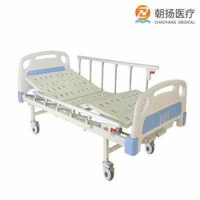 Factory Price Medical Operating Two Crank Manual Hospital Bed