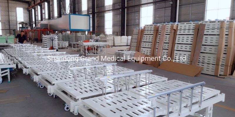 Hospital Furniture High Quality Medical Duplex Nursing ICU Bed ABS Luxury Patient Bed for Hospital