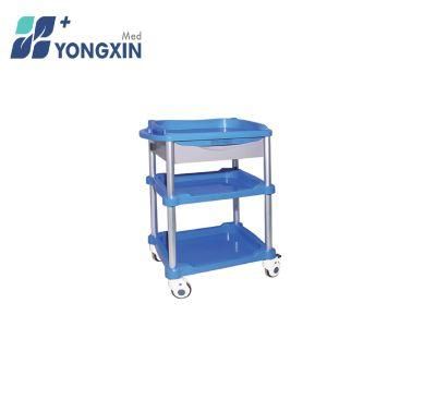 Yx-Mt750d3 Medical Equipment ABS Medicine Trolley for Hospital